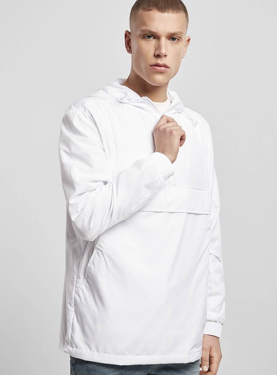 Lekka kurtka zakładana przez głowę bez metki producenta