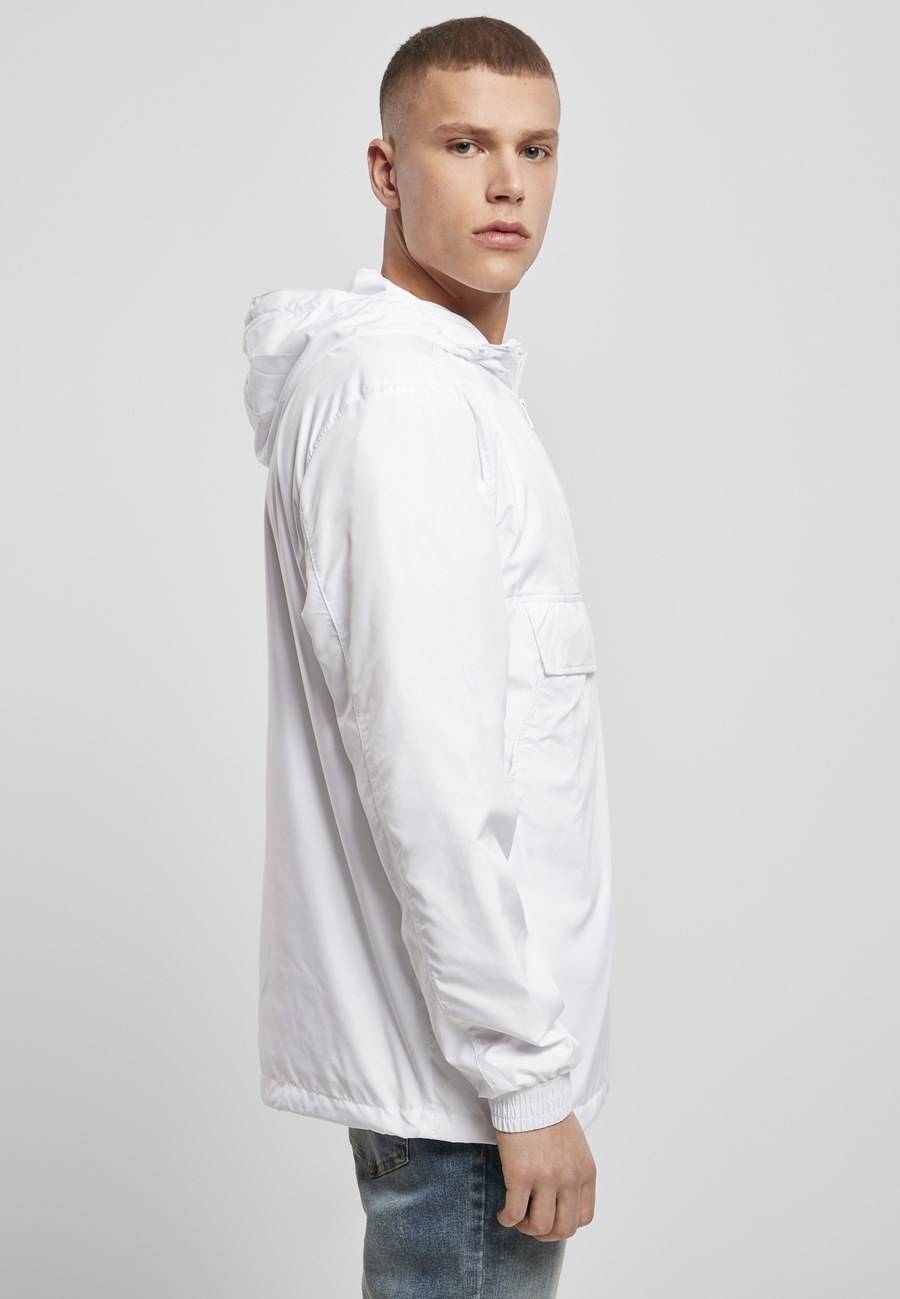 Lekka kurtka zakładana przez głowę bez metki producenta