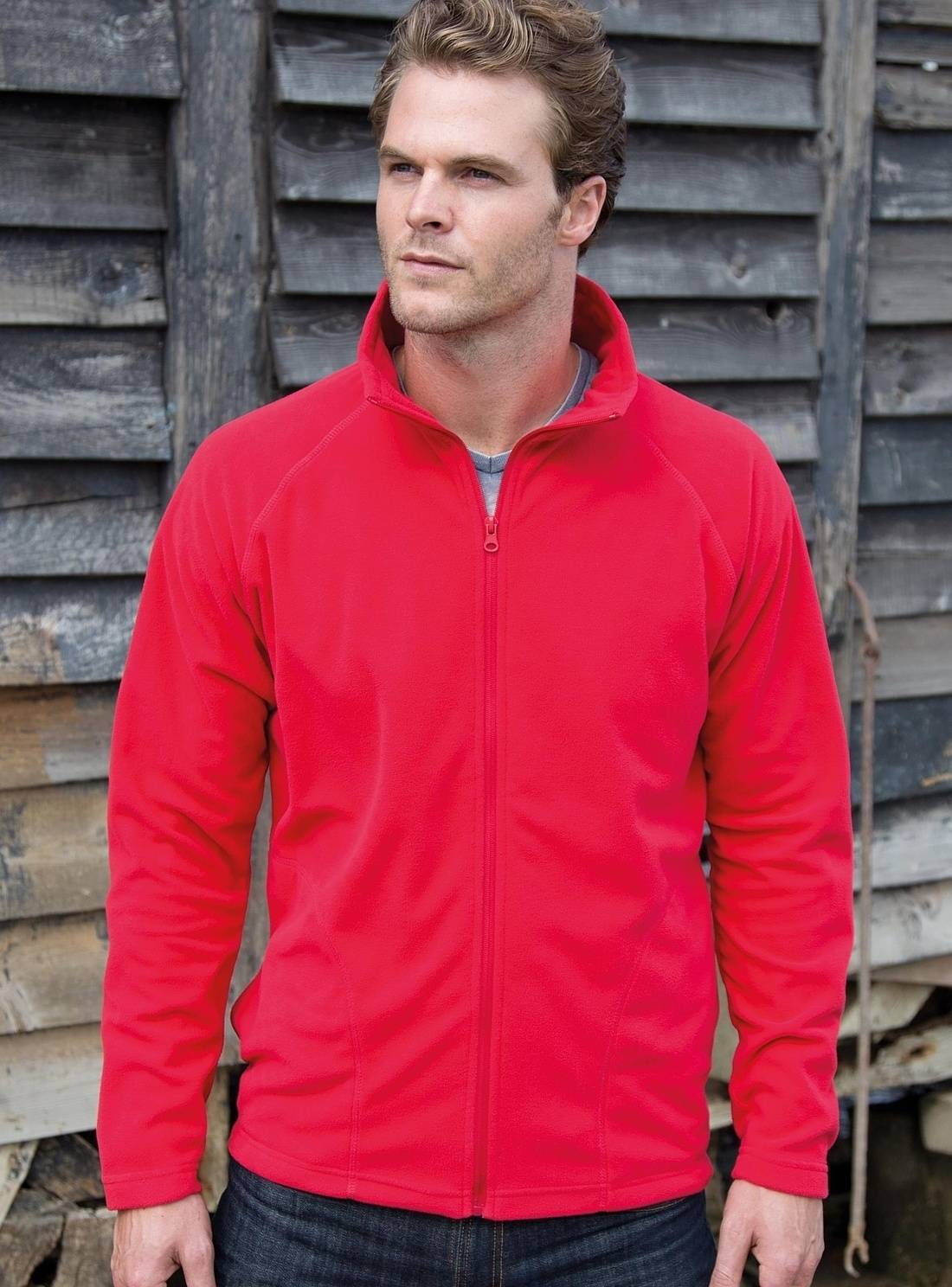 Lekki polar męski odporny na mechacenie