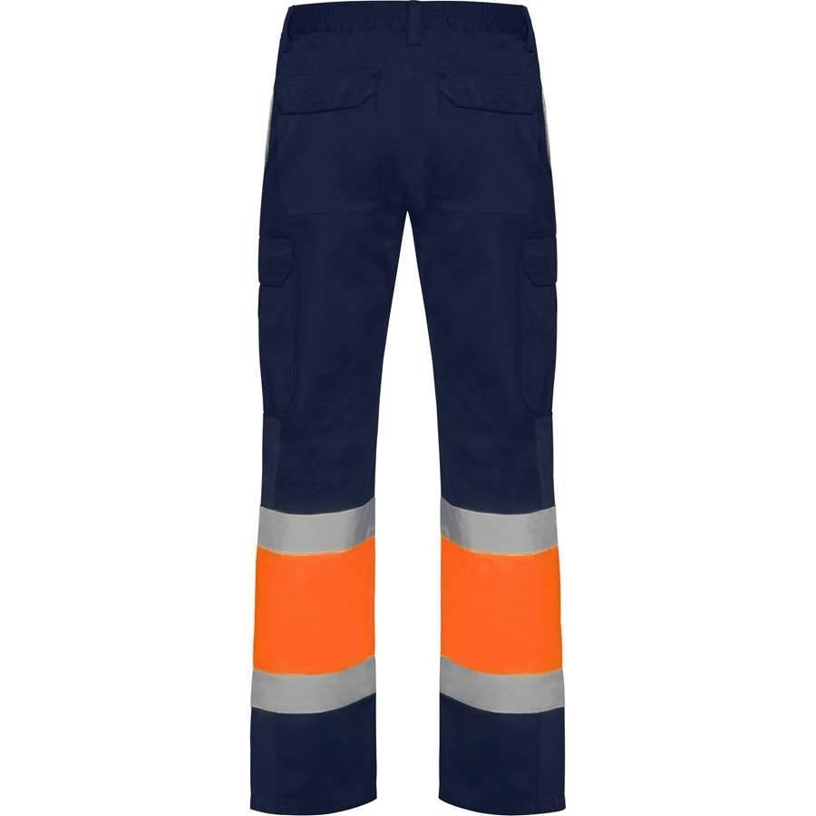 Letnie spodnie odblaskowe z praktycznymi kieszeniami