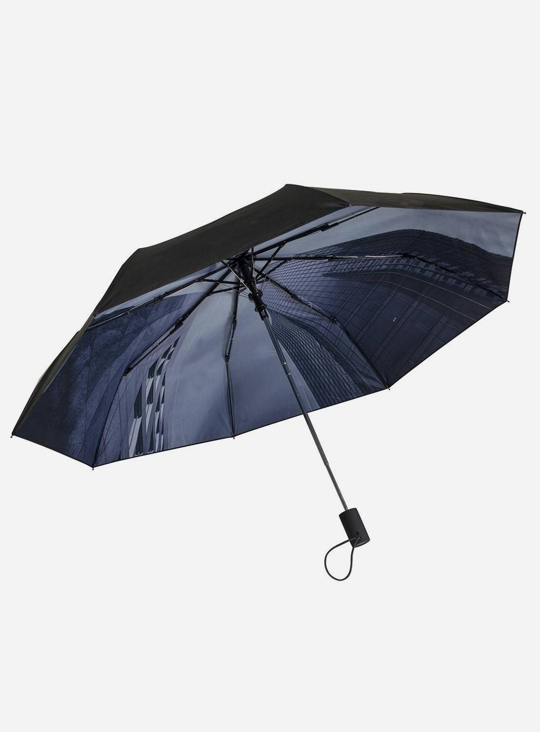 Mała parasolka automatyczna z efektowną grafiką wewnątrz