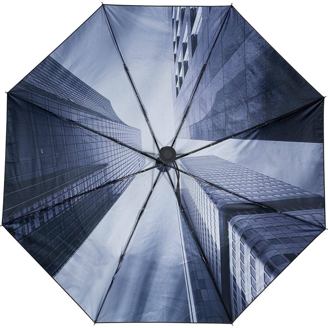 Mała parasolka automatyczna z efektowną grafiką wewnątrz