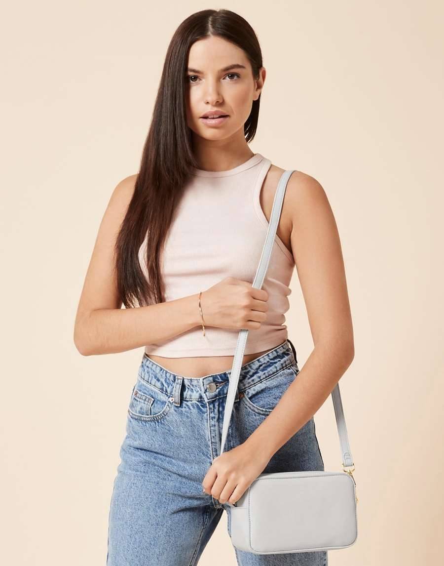 Mała torebka na ramię z wymiennym pasem