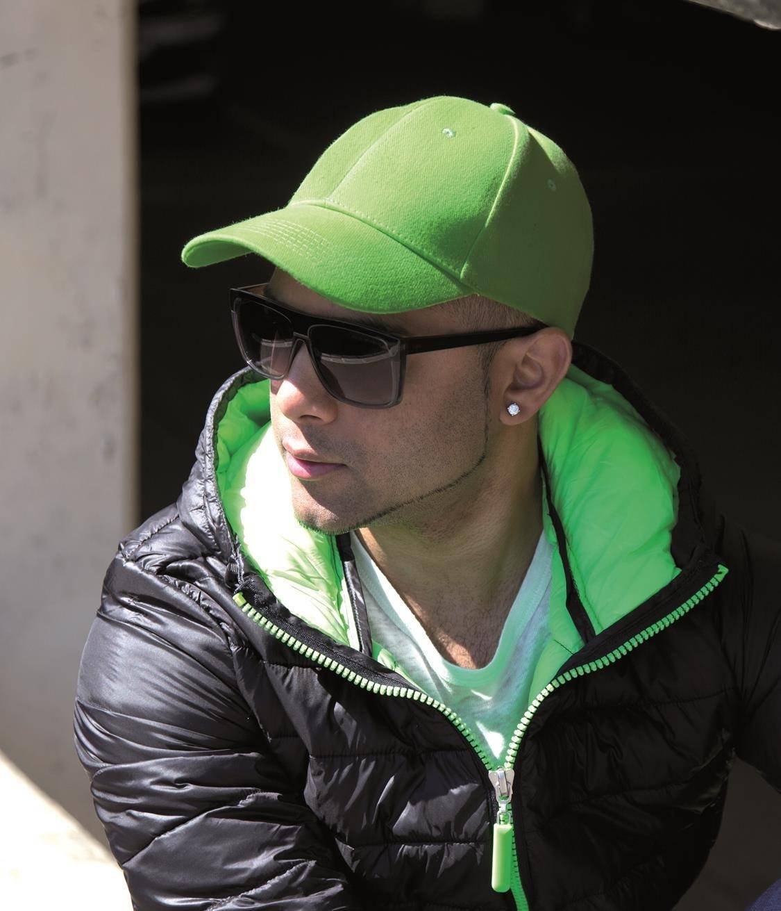 Markowa 6-panelowa czapka z daszkiem model Memphis