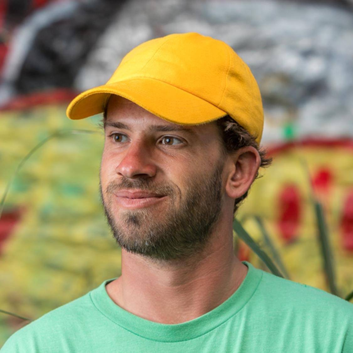 Markowa 6-panelowa czapka z daszkiem model Memphis