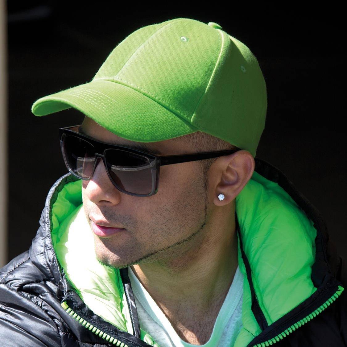 Markowa 6-panelowa czapka z daszkiem model Memphis