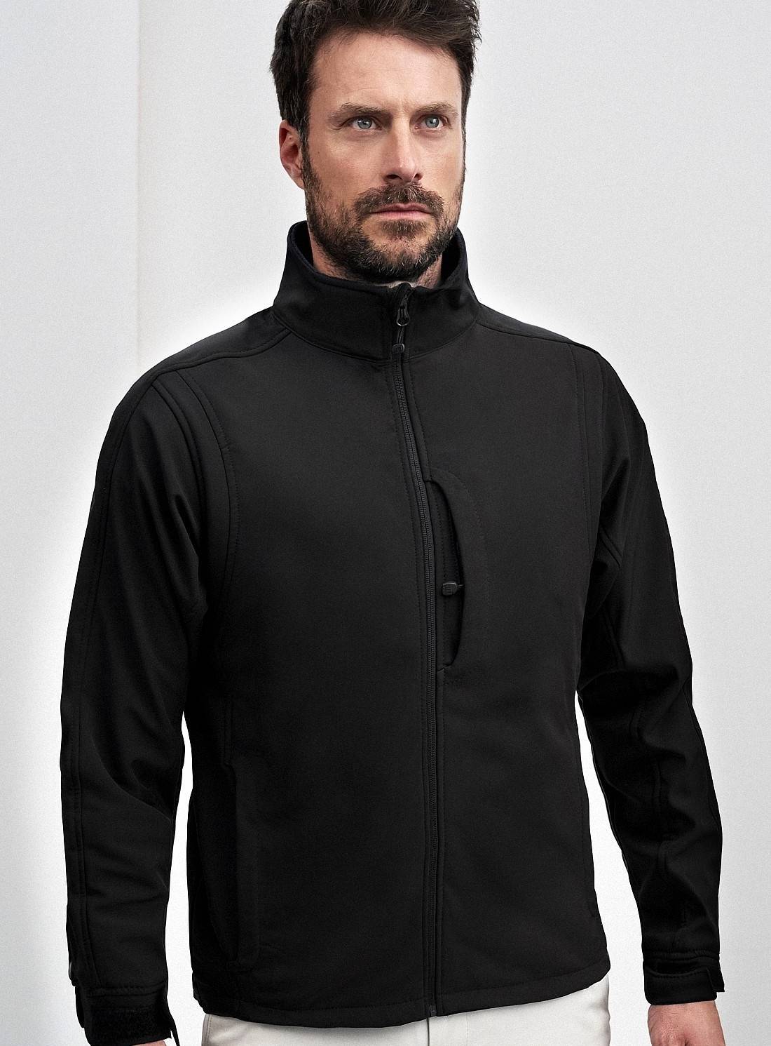 Markowa męska kurtka typu Softshell