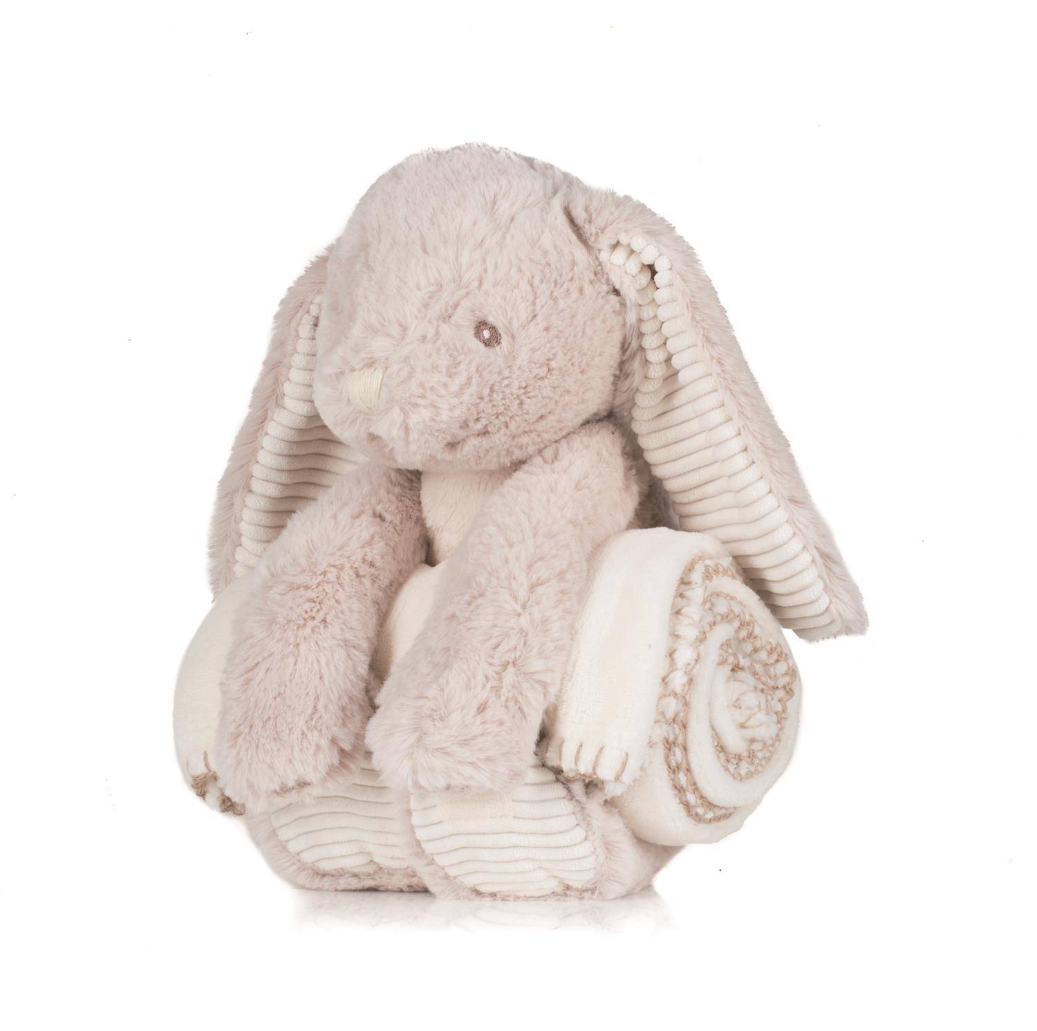 Maskotka Królik z kocem