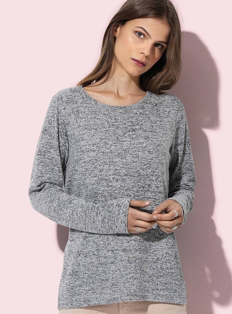 Melanżowa bluza damska Stedman o swobodnym kroju