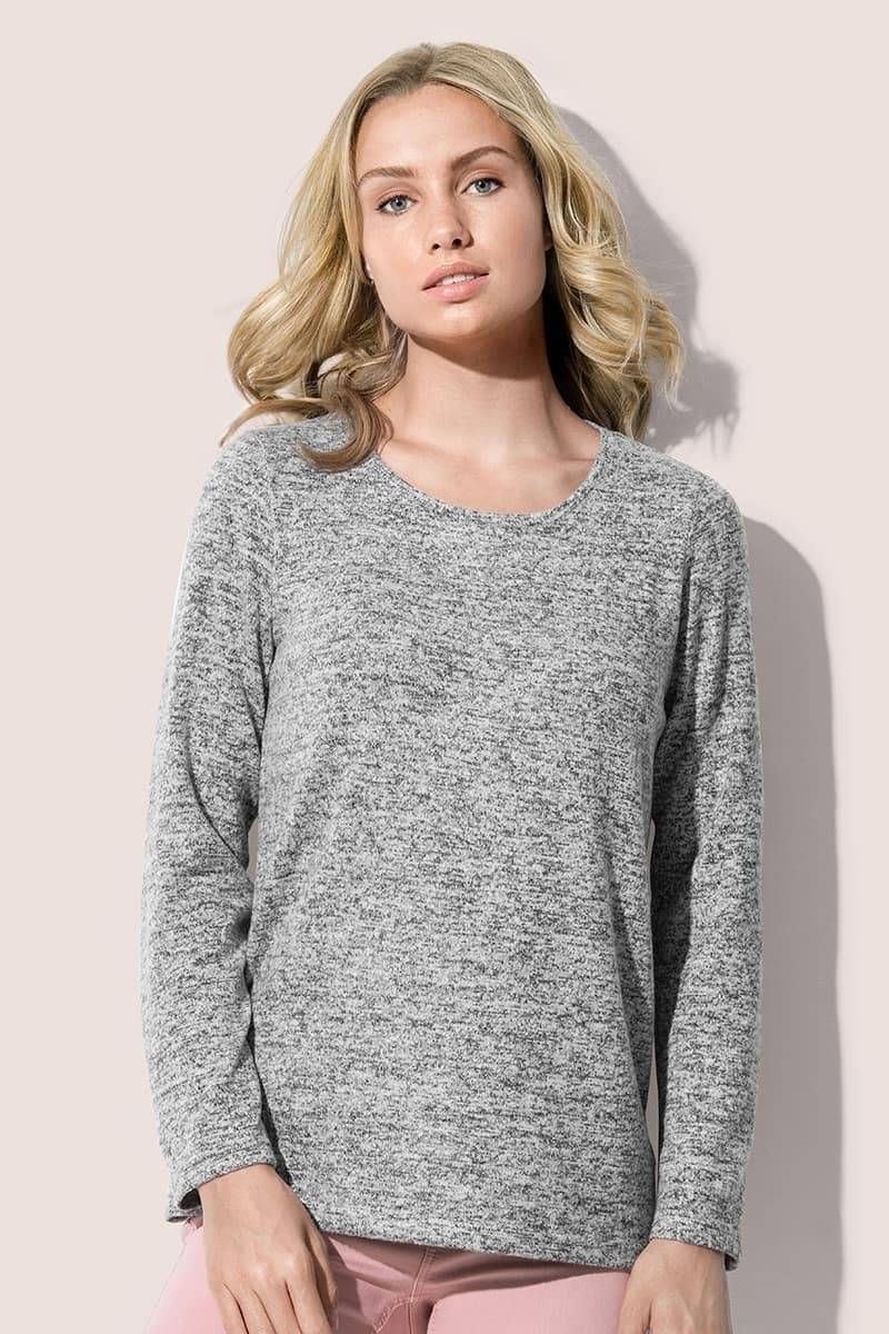 Melanżowa bluza damska Stedman o swobodnym kroju