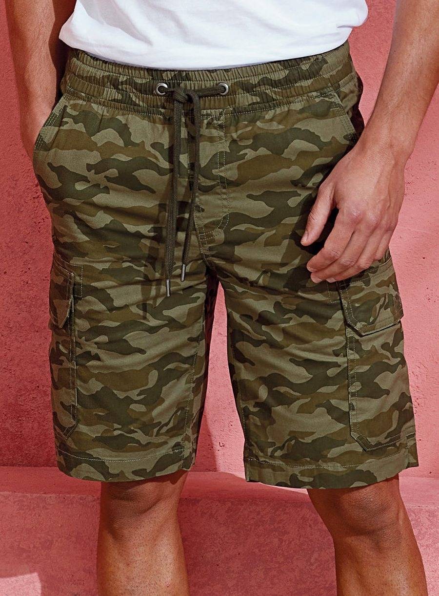 Men´s Camo Cargo Utility Shorts