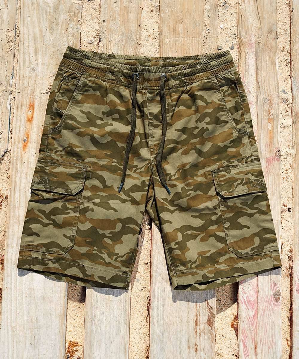 Men´s Camo Cargo Utility Shorts