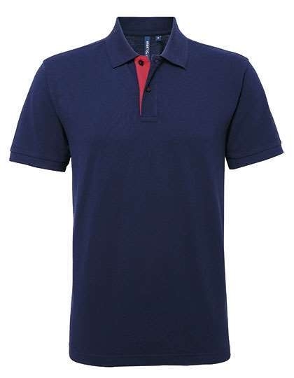 Men´s Classic Fit Contrast Polo