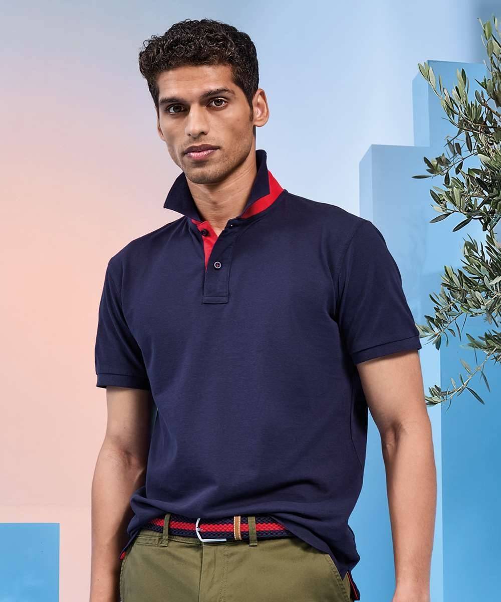 Men´s Classic Fit Contrast Polo