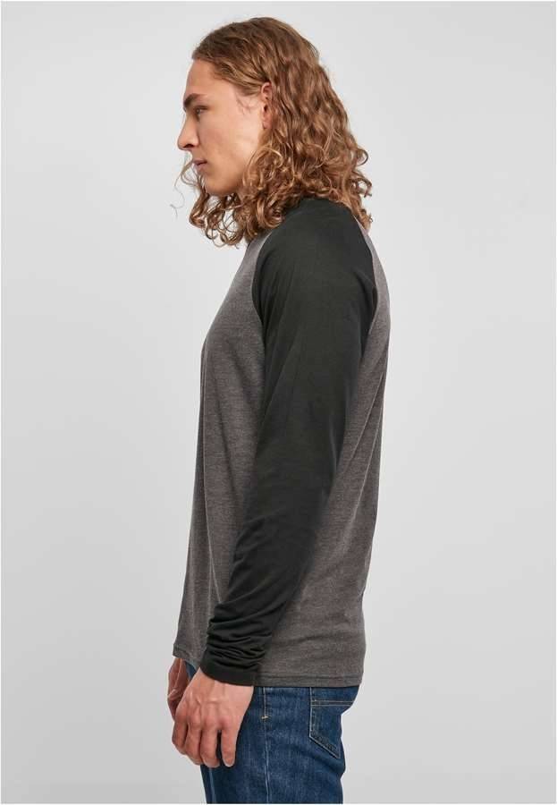 Men´s Contrast Raglan Longsleeve T-Shirt