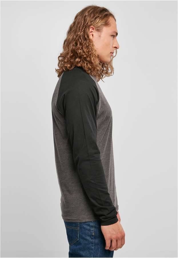 Men´s Contrast Raglan Longsleeve T-Shirt
