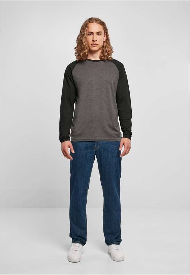 Men´s Contrast Raglan Longsleeve T-Shirt