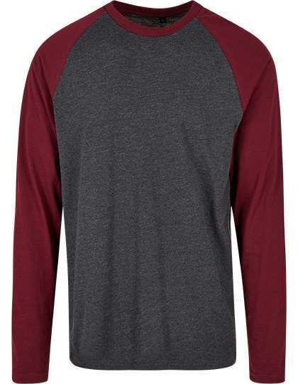 Men´s Contrast Raglan Longsleeve T-Shirt
