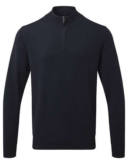 Men´s Cotton Blend 1/4 Zip Sweater