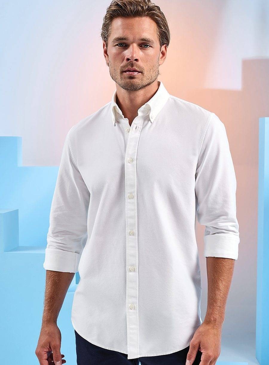 Men´s Cotton Long Sleeve Oxford Shirt