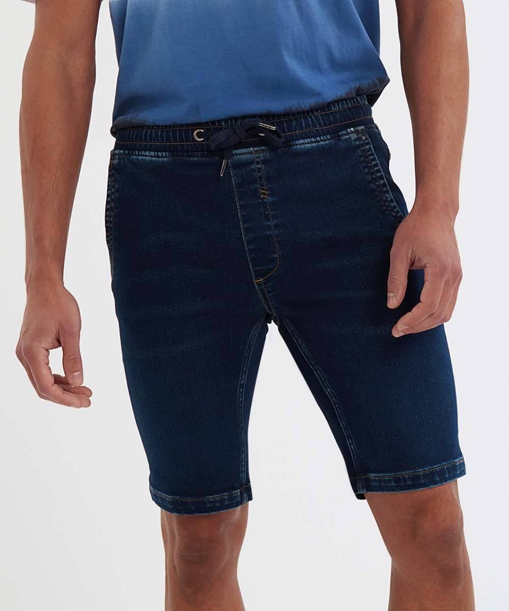 Men´s Denim Drawstring Shorts