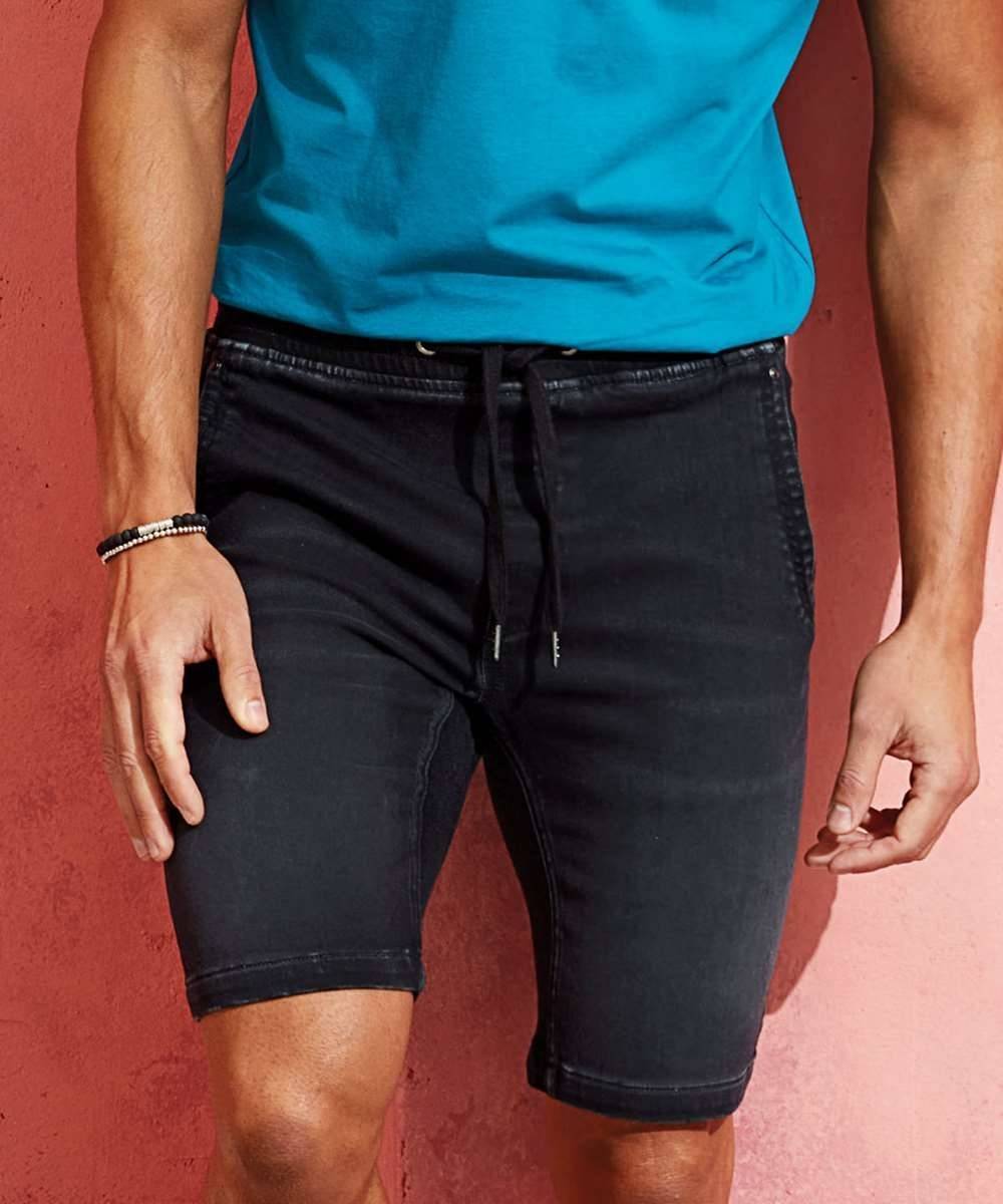 Men´s Denim Drawstring Shorts