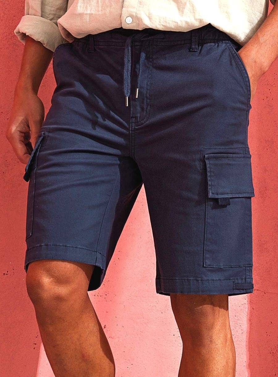 Men´s Drawstring Cargo Utility Shorts