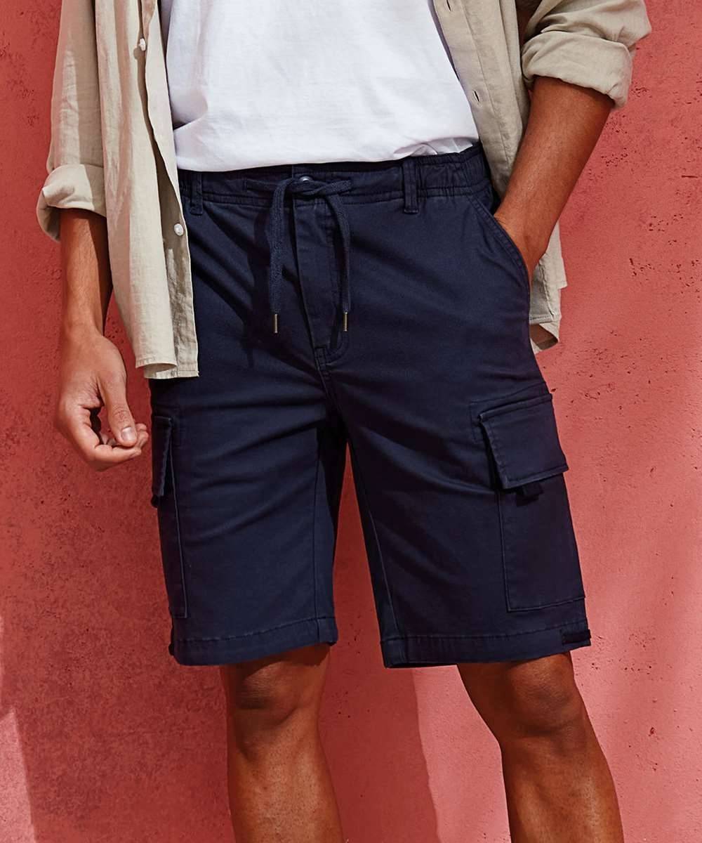 Men´s Drawstring Cargo Utility Shorts