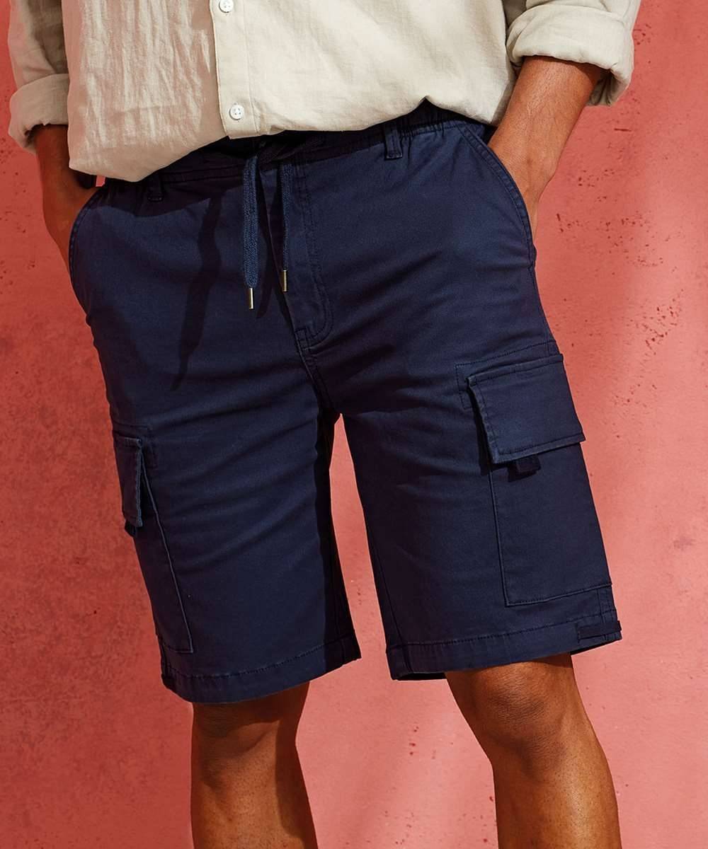 Men´s Drawstring Cargo Utility Shorts