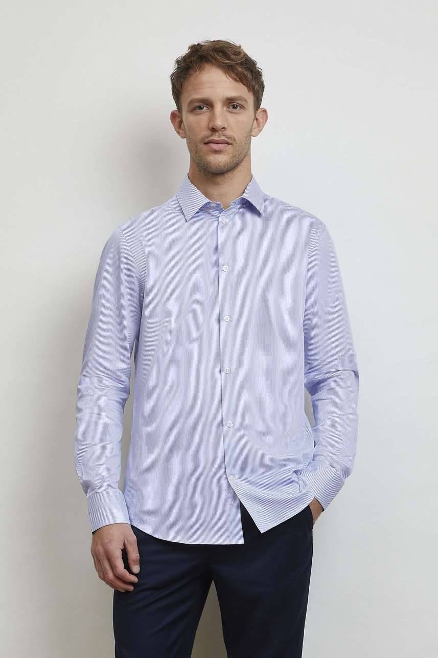 Men´s Easy Care Striped Shirt Baptiste
