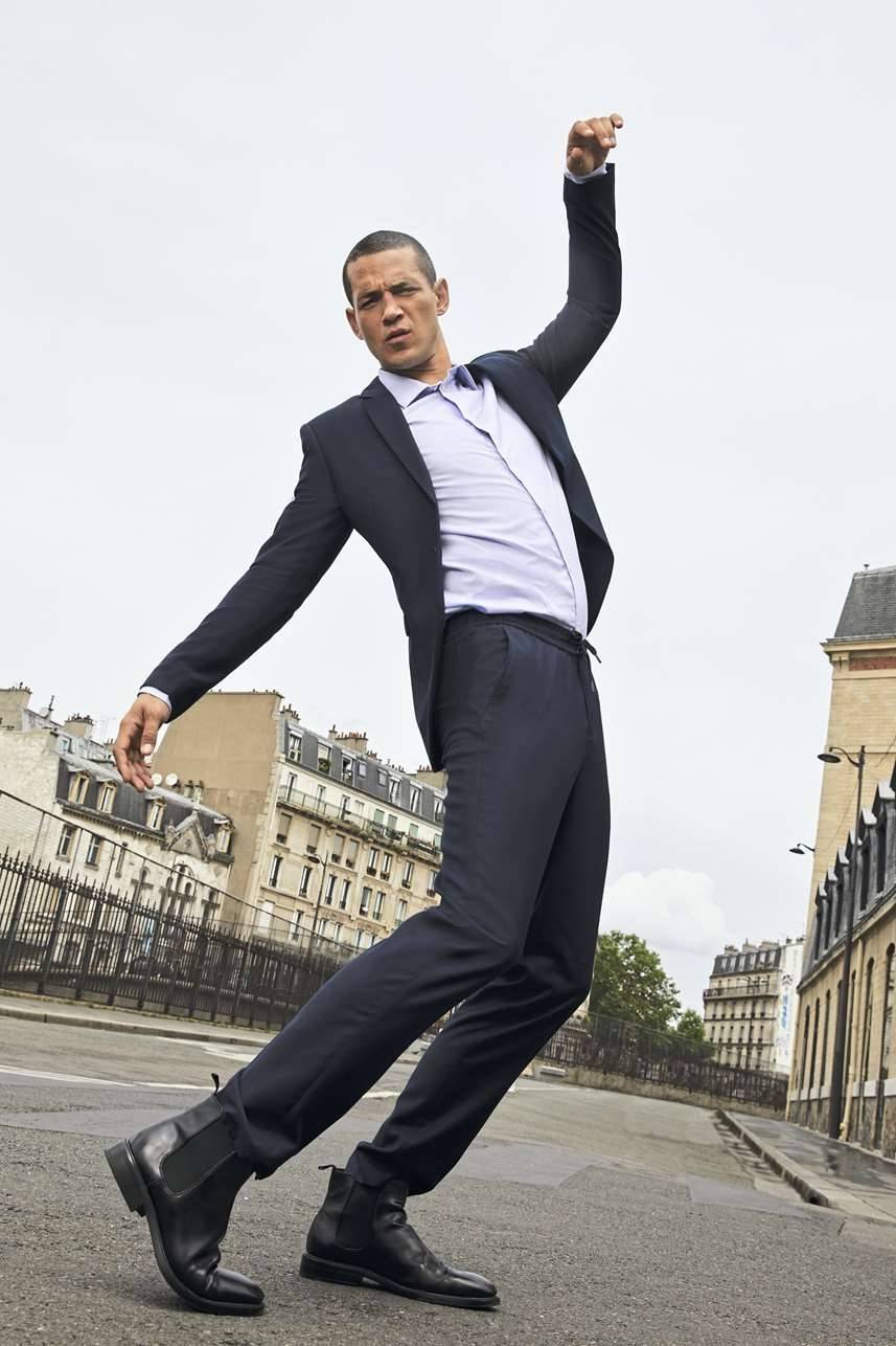 Men´s Elasticated Waist Suit Trousers Germain