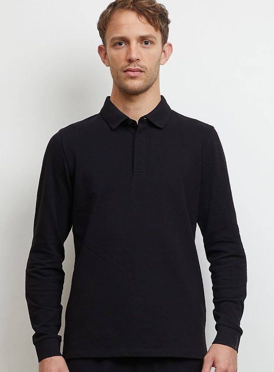 Men´s Long Sleeve Polo Shirt Owen
