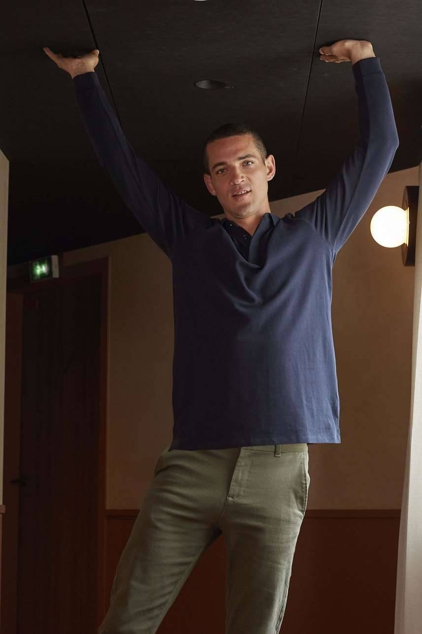 Men´s Long Sleeve Polo Shirt Owen