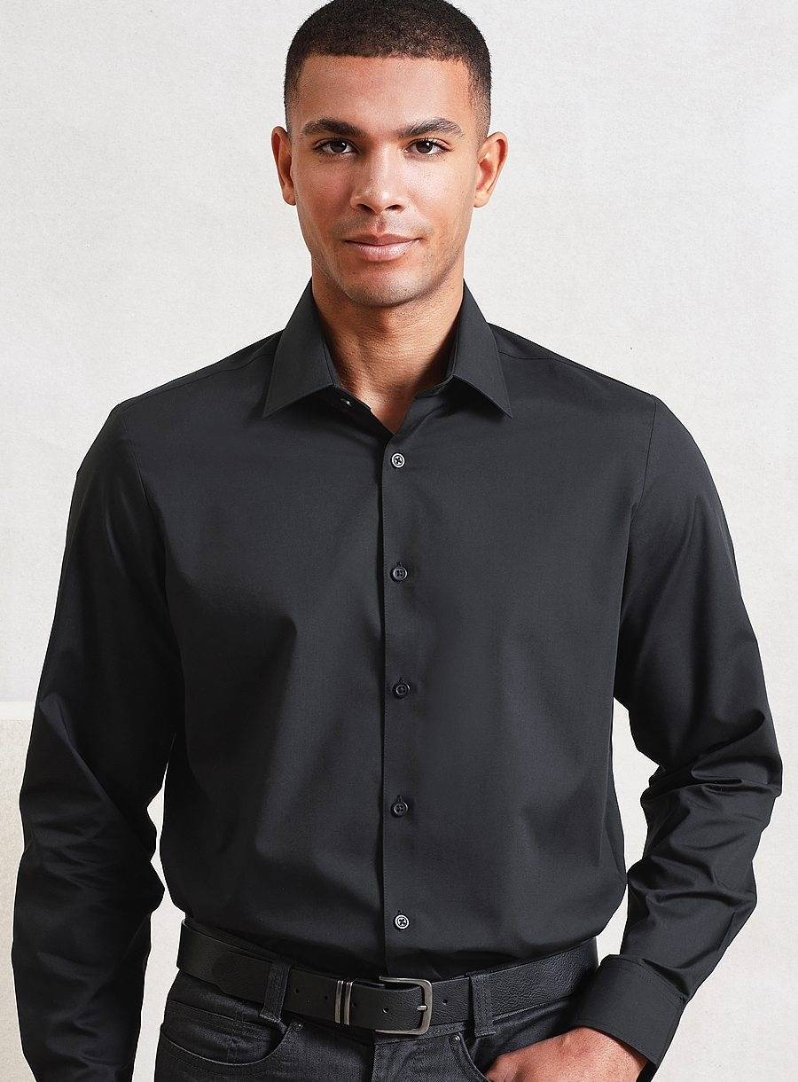 Men’s Long Sleeve ‘Recyclight’ Poplin Shirt