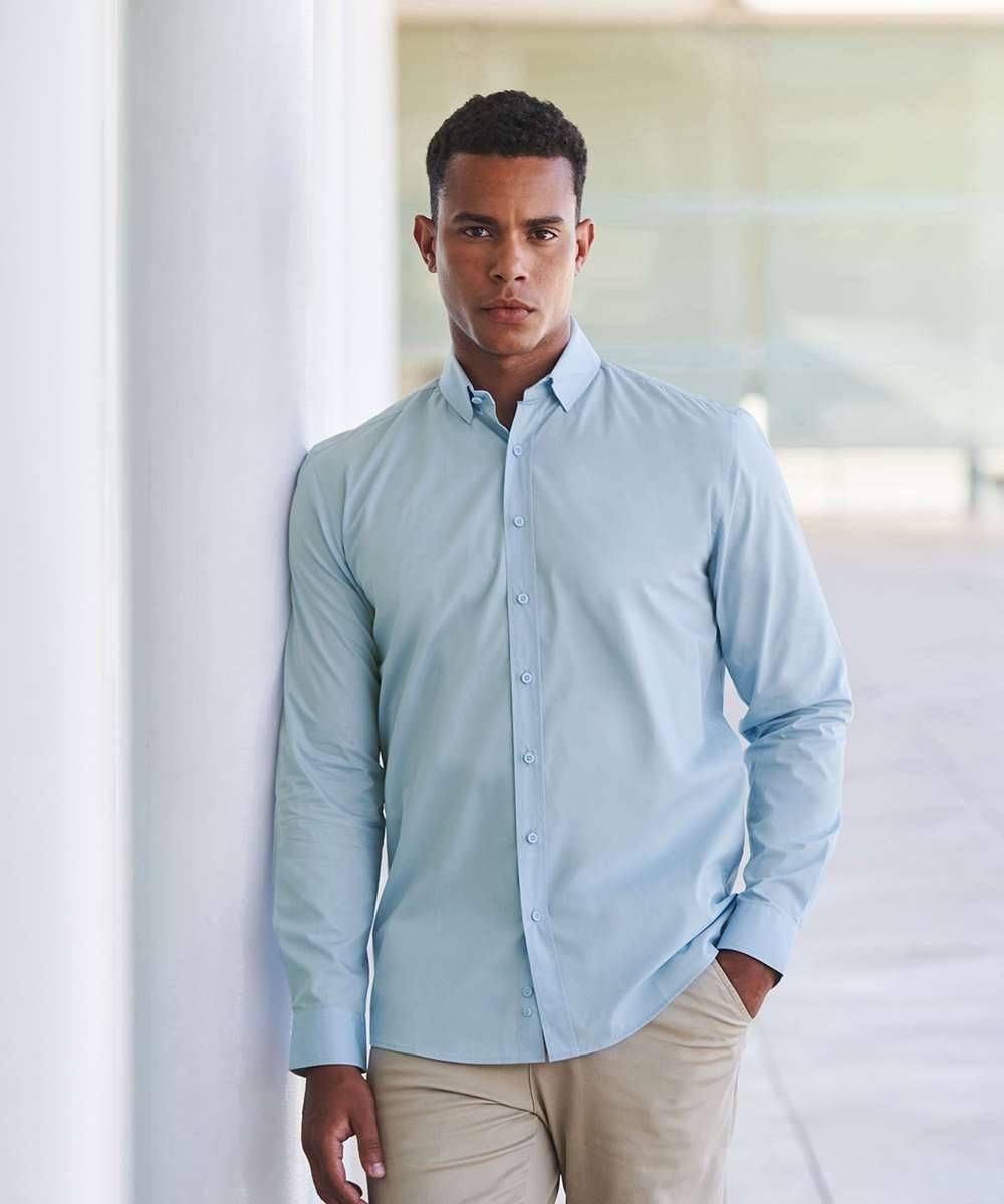 Men´s Long Sleeved ´Cotton Feel´ Coolplus® Shirt