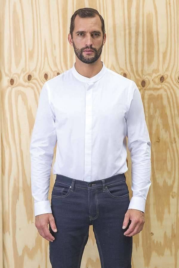 Men´s Mao Collar Shirt Bart