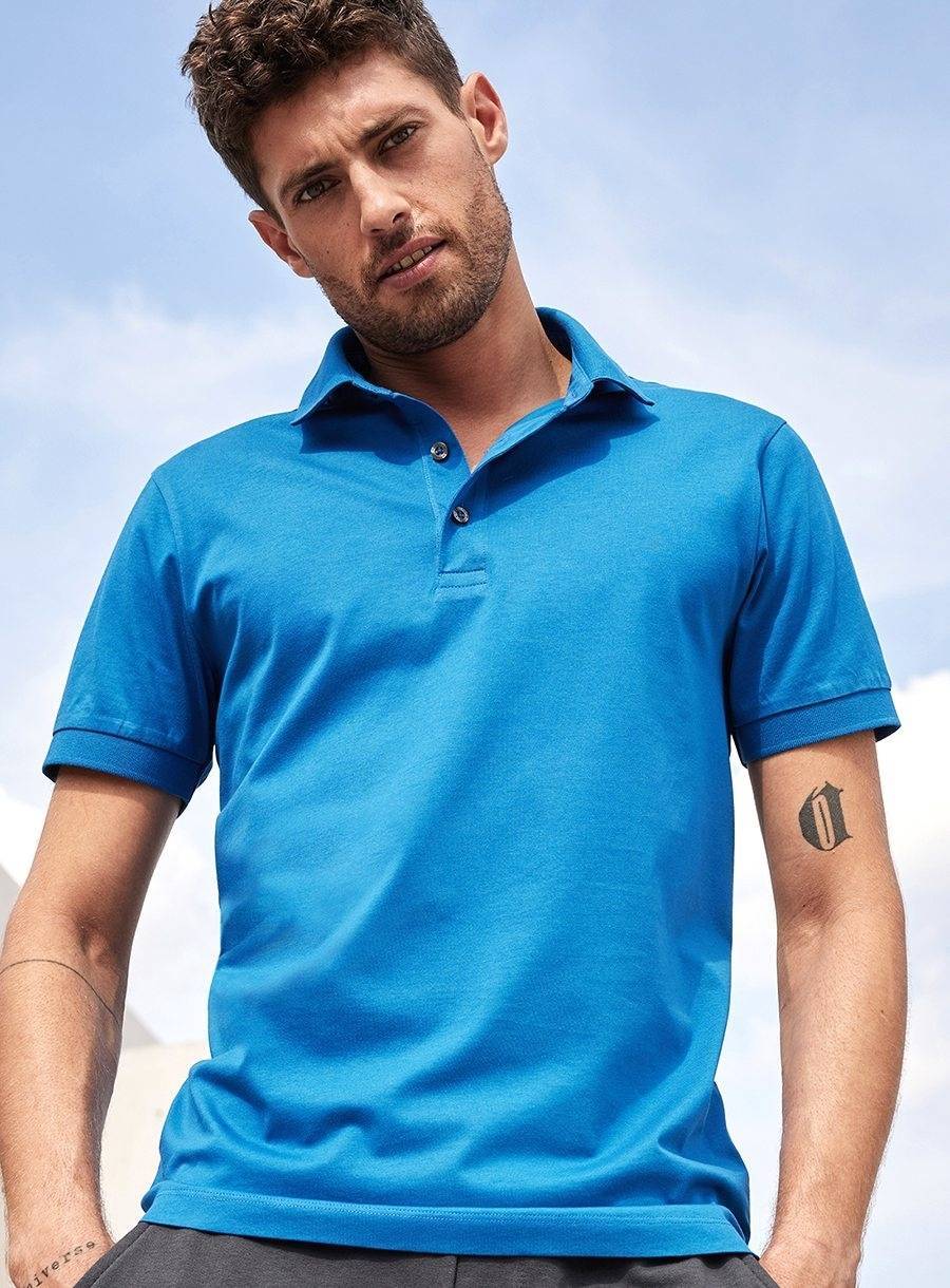 Men´s Mercerised Polo Slim Fit