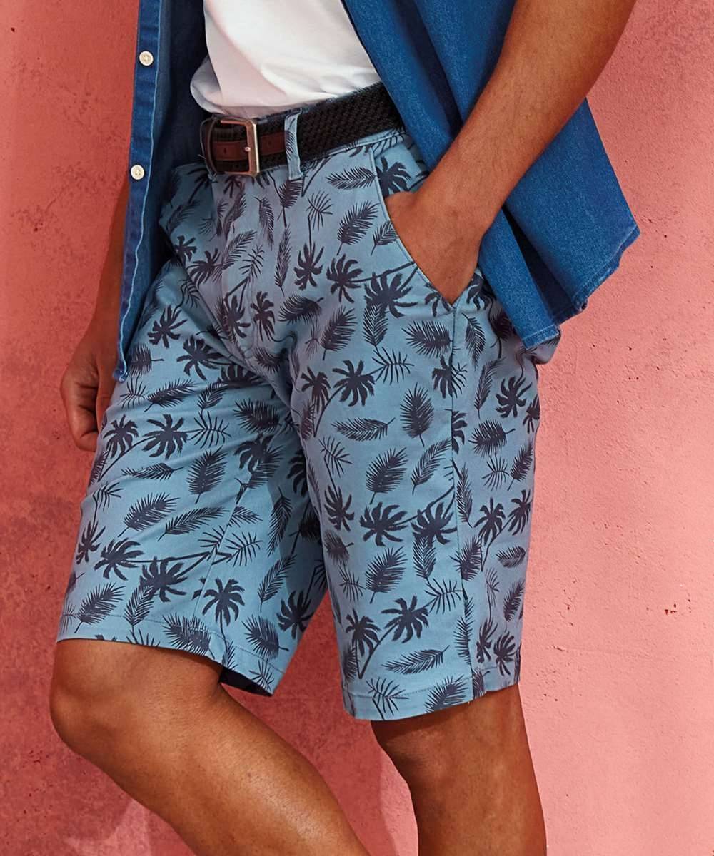 Men´s Palm Print Shorts