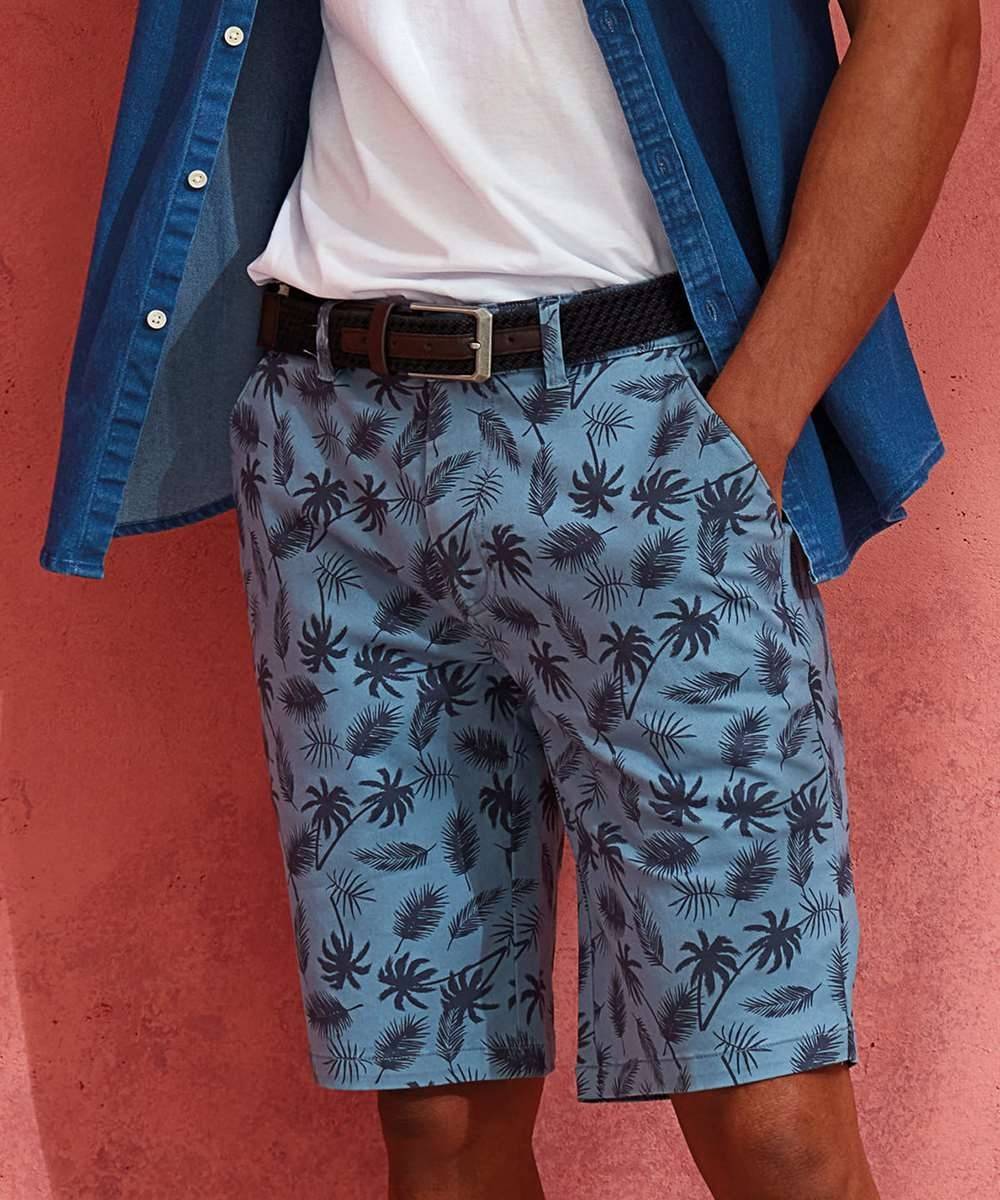 Men´s Palm Print Shorts