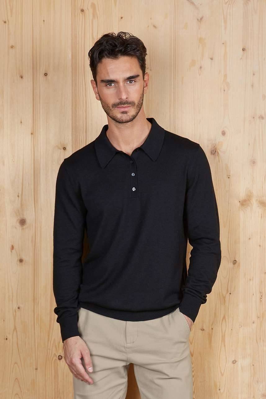 Men´s Polo Collar Sweater Stefan