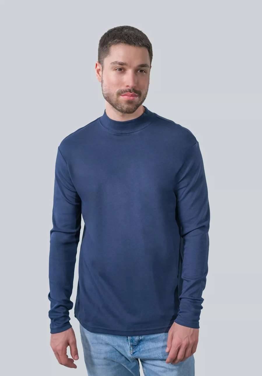 Men´s Premium Highneck Longsleeve Tees