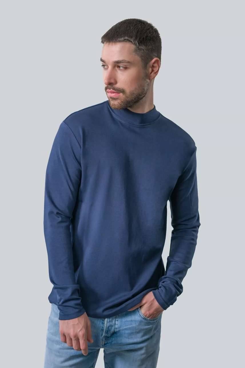 Men´s Premium Highneck Longsleeve Tees