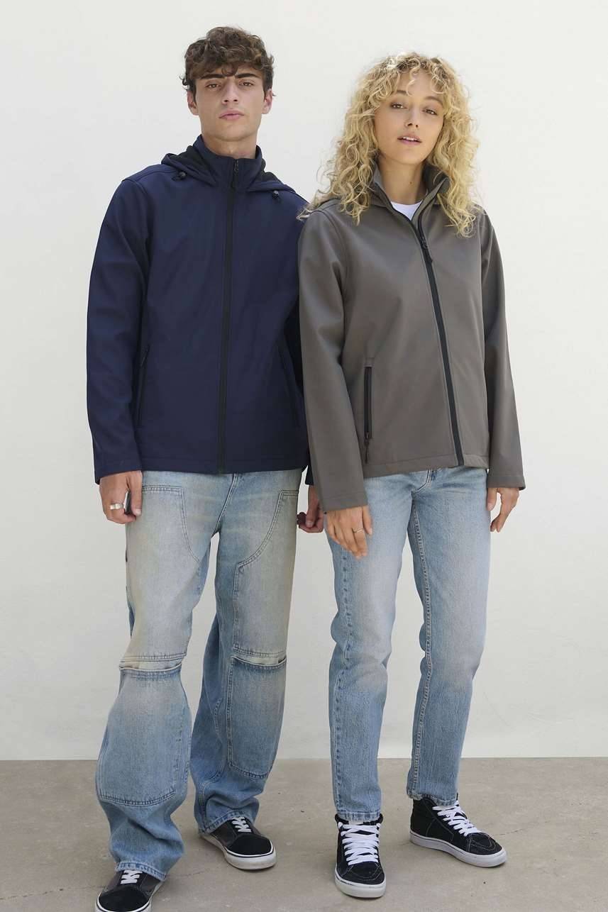 Men´s Race Softshell Hooded Jacket