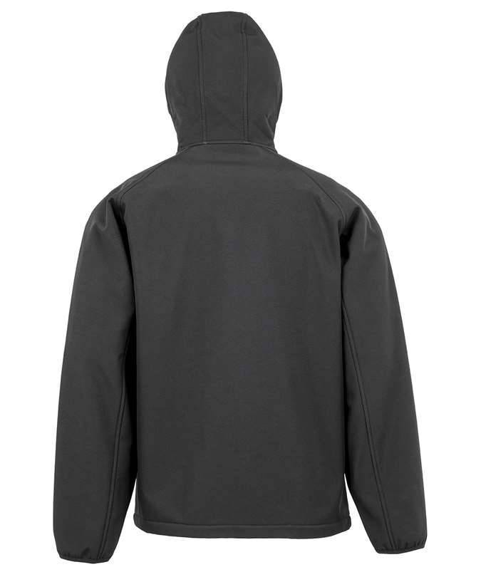 Men´s Recycled 3-Layer Printable Hooded Softshell Jacket