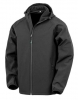 Men´s Recycled 3-Layer Printable Hooded Softshell Jacket