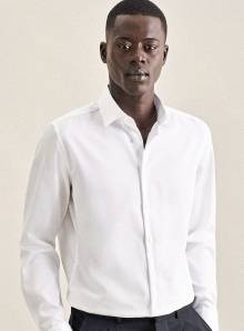 Men´s Shirt Shaped Fit Fine Twill Longsleeve