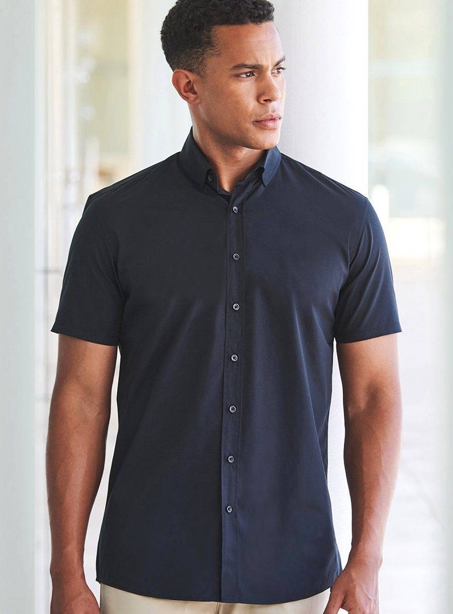 Men´s Short Sleeved ´Cotton Feel´ Coolplus® Shirt