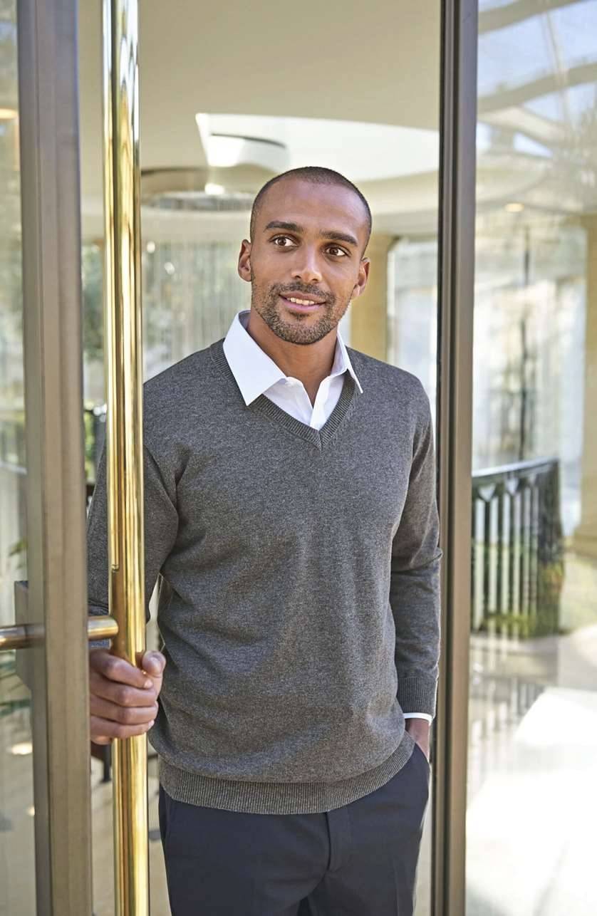 Men´s V-Neck Jumper Boston