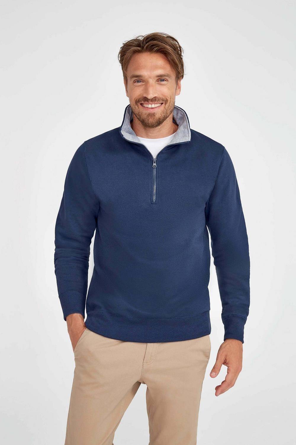 Men Sweat Shirt Scott 1/4 Zip