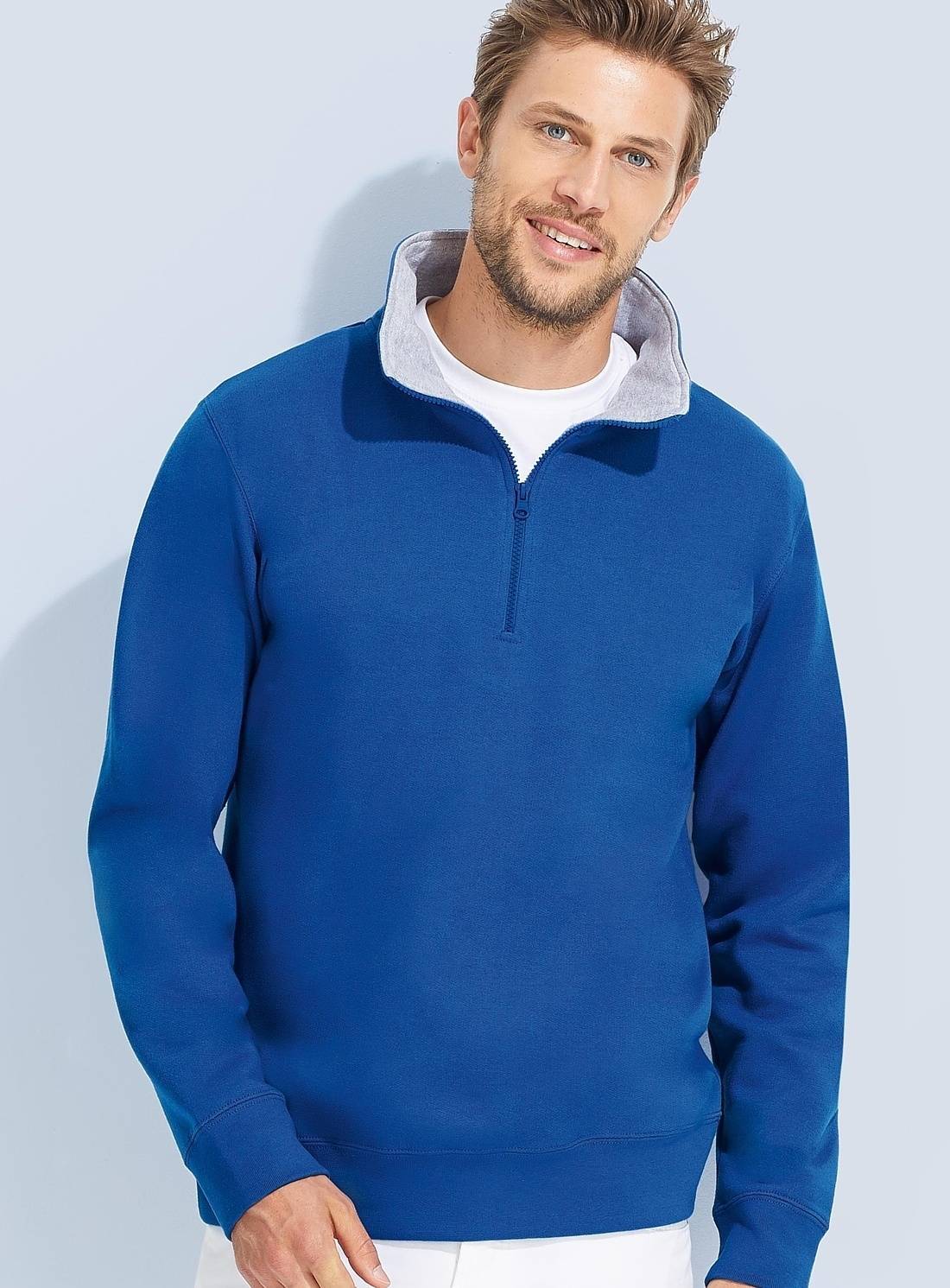 Men Sweat Shirt Scott 1/4 Zip